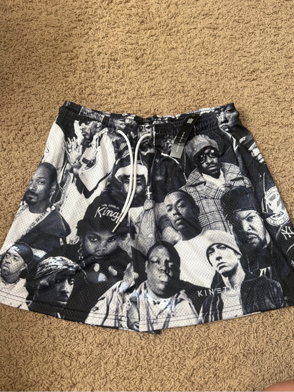 Men's Kinetic Kings Hip Hop Legends Shorts L
